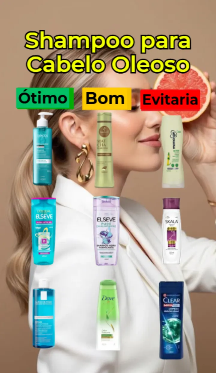 Se o seu cabelo fica oleoso muito rápido, talvez o problema não seja a