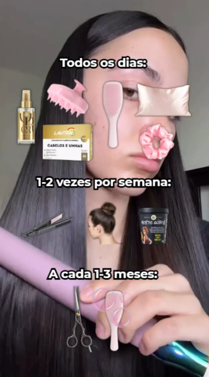 Cabelo bonito não depende só de um produto