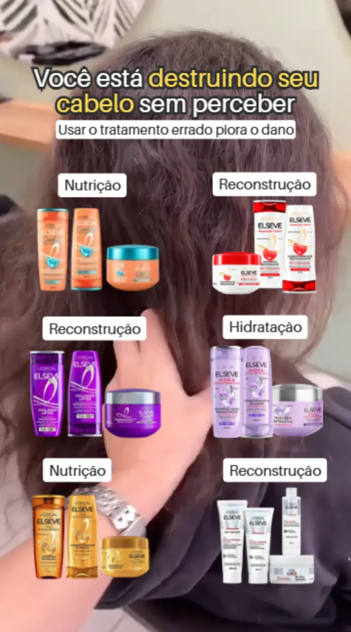 Muita gente destrói o próprio cabelo sem perceber
