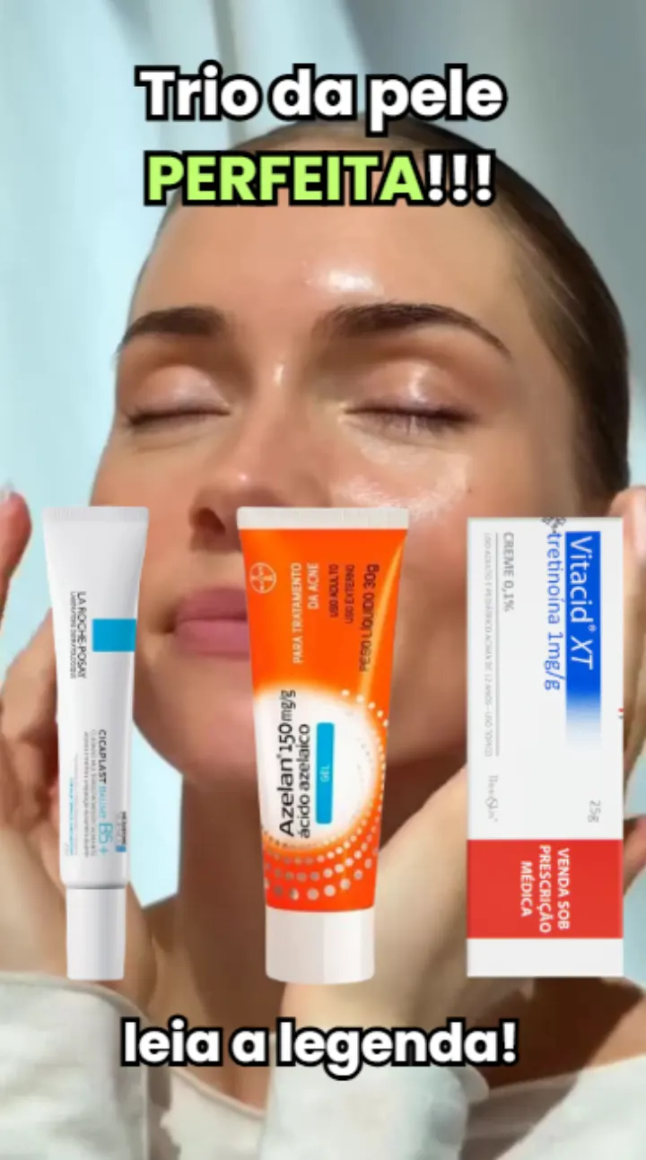 Uma pele bonita normalmente não vem de muitos produtos