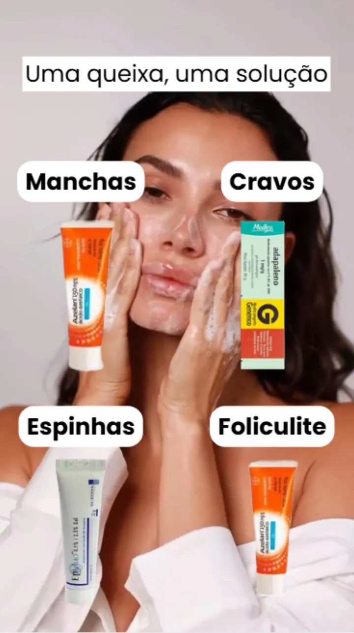 Cada queixa da pele precisa de um cuidado diferente