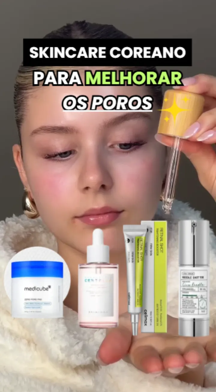Poros dilatados não somem completamente
