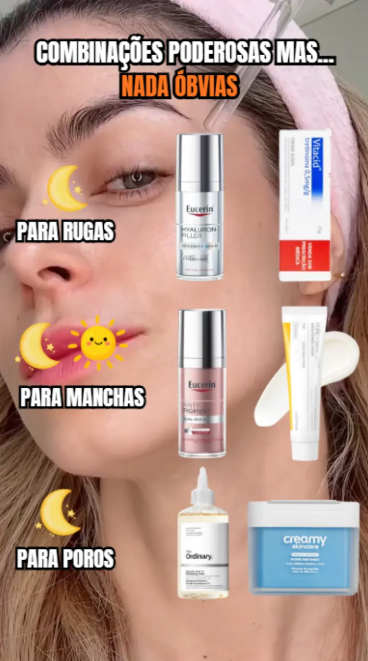 Algumas combinações de skincare funcionam MUITO bem juntas