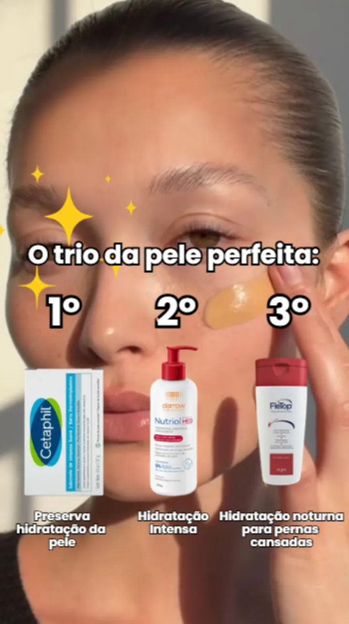 Uma pele bonita normalmente vem da combinação de cuidados simples…